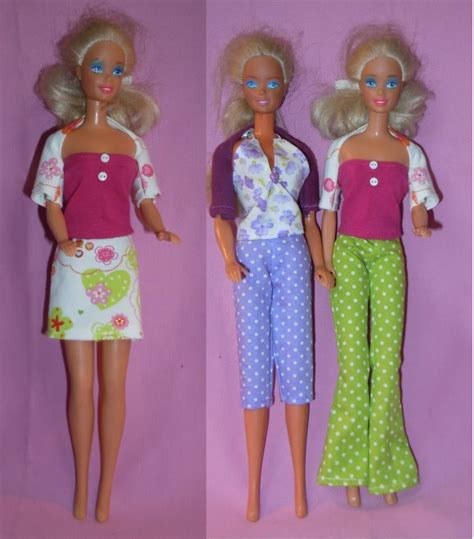 Weitere ideen zu schnittmuster, puppenkleidung, barbie kleider. Puppen-Schnittmuster - Barbie Schnittmuster: Frühlingsmix