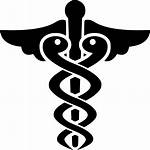 Icon Caduceus Health Healthcare Svg Asclepius Medicine