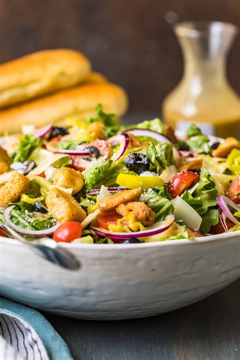 Olive Garden Salad With Copycat Dressing The Cookie Rookie® Olive