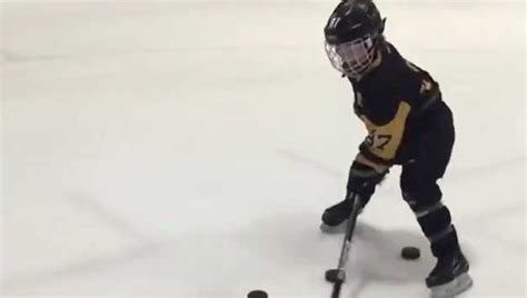 Boy Wearing Sidney Crosby Jersey Goes Viral For Hockey Skills