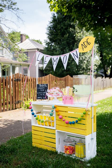 Easy And Portable Lemonade Stand For Kids Hgtv