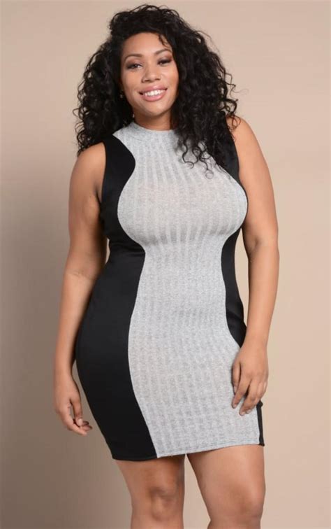 Dresses For Plus Size Hourglass Figure Pluslook Eu Collection