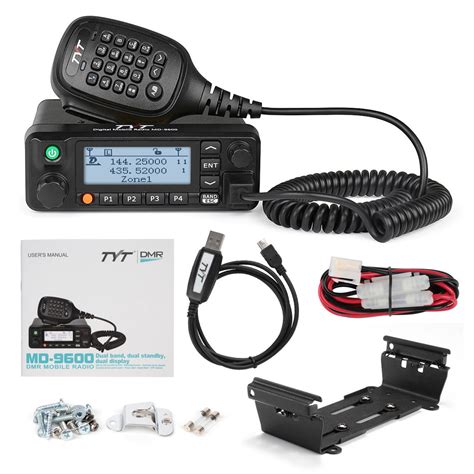 Tyt Md 9600 Dual Band Dmr Mobile Car Truck Transceiver 136 174400