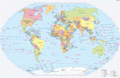 Diercke Weltatlas Kartenansicht Erde Politische Übersicht 978 3