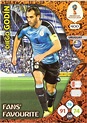 Diego Godin - Uruguay - Russia 2018 : FIFA World Cup Adrenalyn XL card 400