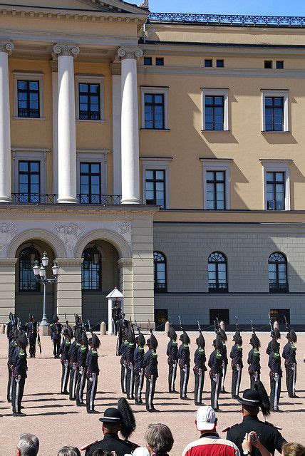 Changing Of The Guard Royal Palace Oslo Norway Noorwegen Scandinavië