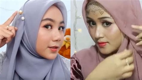 Tutorial Hijab Segi Empat Buat Wisuda Satu Trik
