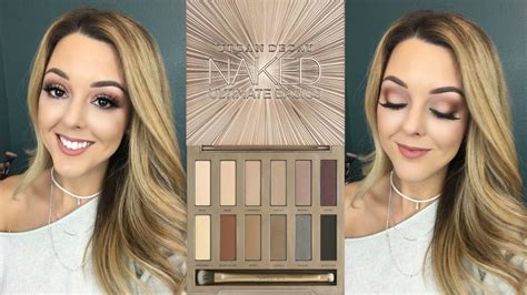 New Urban Decay Naked Ultimate Basics Palette Review And Tutorial Youtube