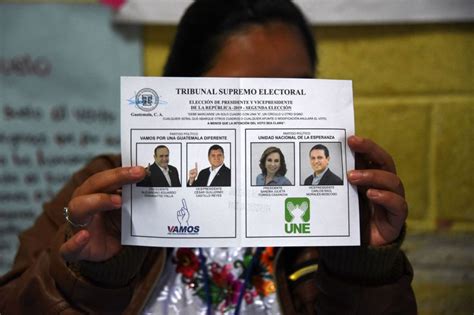 Fotos Las Elecciones En Guatemala En Imágenes Actualidad El PaÍs