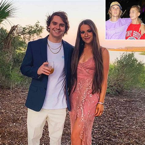 Justin Biebers Ex Caitlin Beadles Attends His Wedding