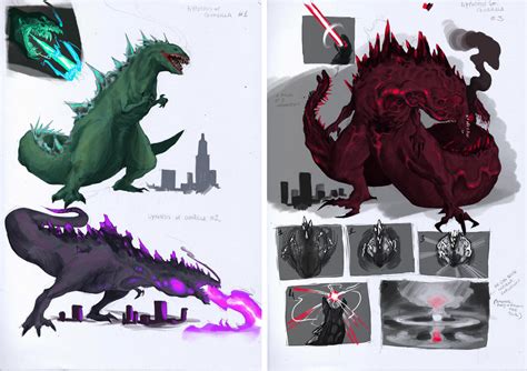 Godzilla Redesign By Parnygg On Deviantart