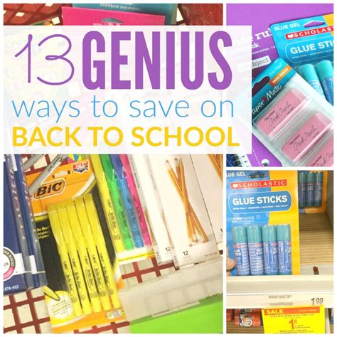 13 Genius Back To School Tips For Saving Money Passion