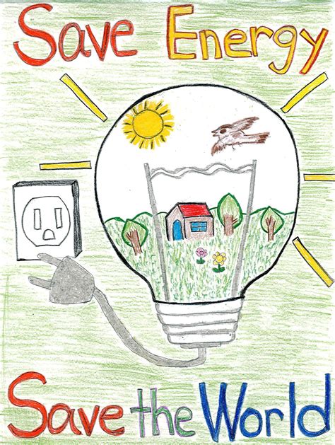 Save Energy Drawing Pictures At Explore Collection