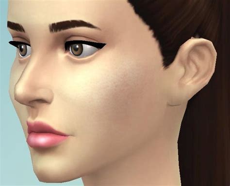 Pores Soft Cheeks At Magali Descargas Sims Sims 4 Cc Makeup Skin