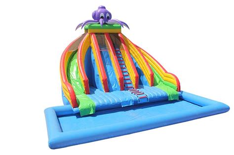 Octopus Water Slide FWS 113 Fun World Inflatables