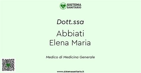 Dott Ssa Abbiati Elena Maria Medico Di Base A Lodi LO