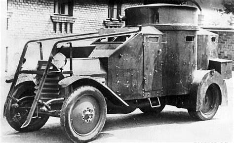 Autoblinda Ansaldo Lancia 1z M Mod1917 Italian Armored Car Ww I