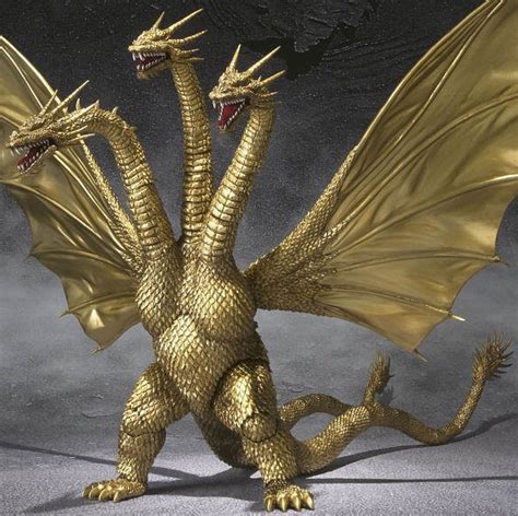 Jun 01, 2019 · the fearsome king ghidorah, as seen in the 2019 film godzilla: Godzilla S.H. MonsterArts Action Figure - King Ghidorah ...