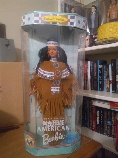 1997 4th gen native american barbie unopened box has a few boo boos nothing major barbie