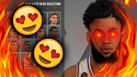 New Best Nba2k21 Drippy Comp Face Creation Youtube