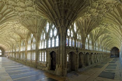 Gloucester Cathedral Interior Royalty Free Stock Photography Image