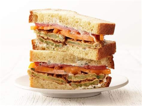 Fried Green Tomato Sandwiches Recipe Food Network Kitchen Food Network