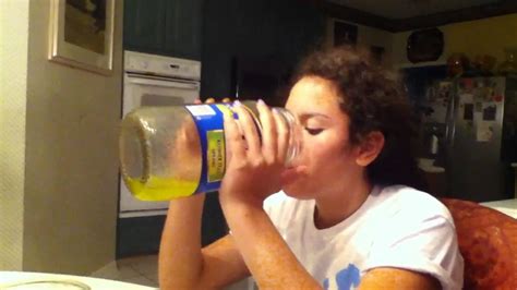 Girl Drinking Pickle Juice And Liking It YouTube
