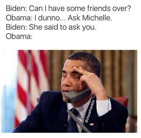 Joe Biden Finally Reveals His Favourite Barack Obama Bromance Meme Grazia