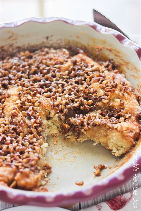 Really, it all started with dustin, as it usually does. Caramel Pecan Coffee Cake | Mandy's Recipe Box
