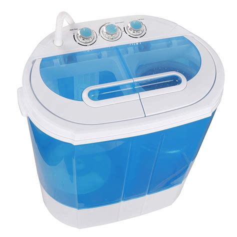 Zeny Portable Compact Washing Machine Mini Twin Tub Washer Spinner