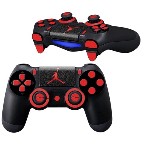 The content and operations of this website have not been approved or endorsed by sony and/or its affiliated companies. OSTSTICKER Red Basketball Kid Cool Skin For Ps4 Controller Buttons Sricker For Sony Playstation ...