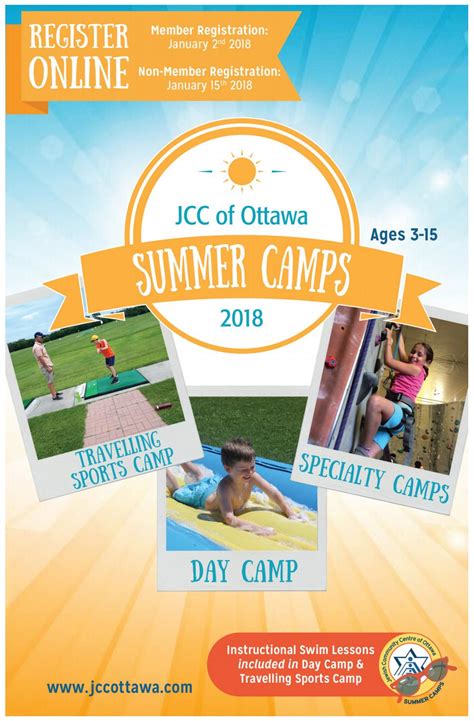 2018 Jcc Summer Camp Brochure By Soloway Jcc Issuu