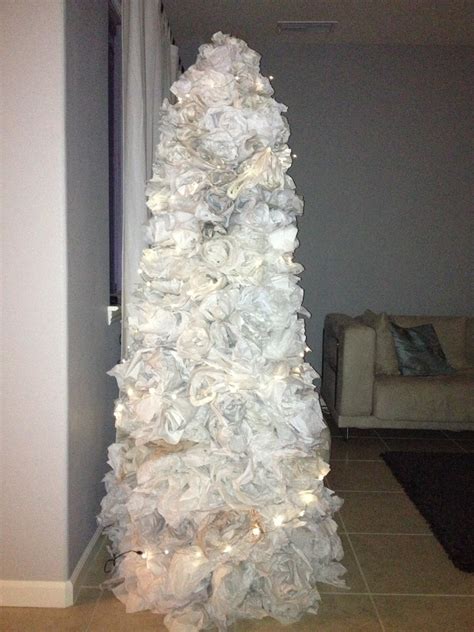 My Diy Christmas Tree From Tissue Paper By Aissa Marie Deleon Musely