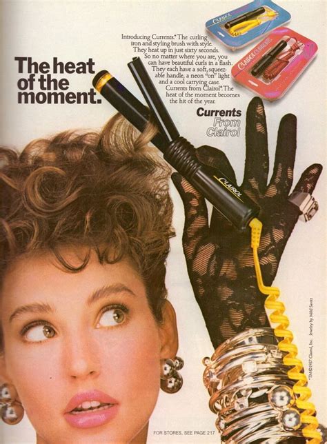 1987 Clairol Model Jill Goodacre Hair Print Advertisement Vintage Ad