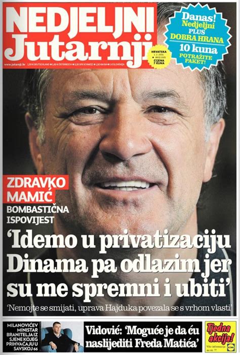 Jutarnji List Novine Danas Osvaltac