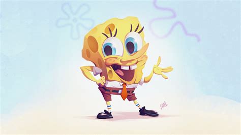 Download Tv Show Spongebob Squarepants 4k Ultra Hd Wallpaper By Valerio
