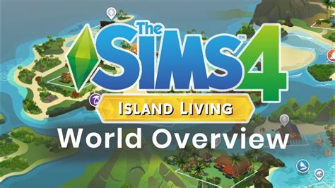 Sims 4 Island Living World Overview Youtube