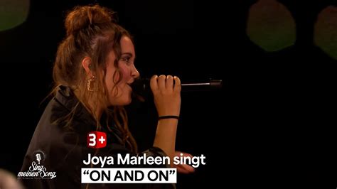 Joya Marleen Singt On And On Von Seven I Sing Meinen Song Schweiz