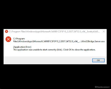 How To Fix Win32bridgeserverexe Error In Windows 11 Or 10 Solved