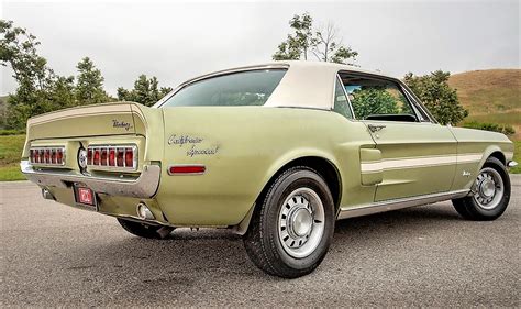 Briefly Produced 1968 Ford Mustang California Special Coupe