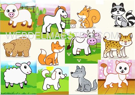 Dibujos Infantiles De Animales Web Del Maestro