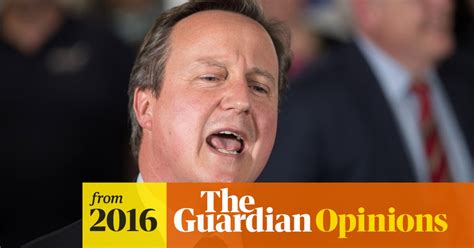 Could David Cameron Survive Brexit Michael White The Guardian