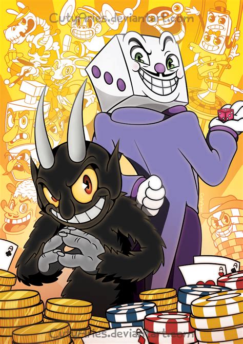 The Devil And King Dice By Cutyaries Cuphead