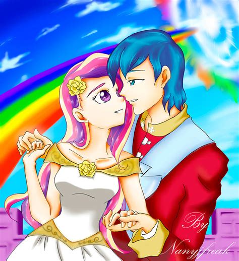 Cadence And Shining Armor By Nancysauria On Deviantart