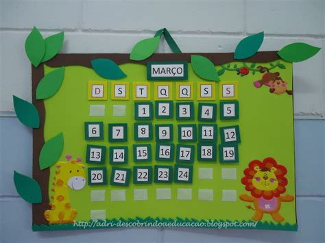 Calendario Para Sala De Aula Educação Infantil
