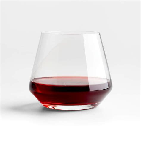 Tour Tritan Break Resistant Stemless Red Wine Glass By Schott Zwiesel Reviews Crate And Barrel