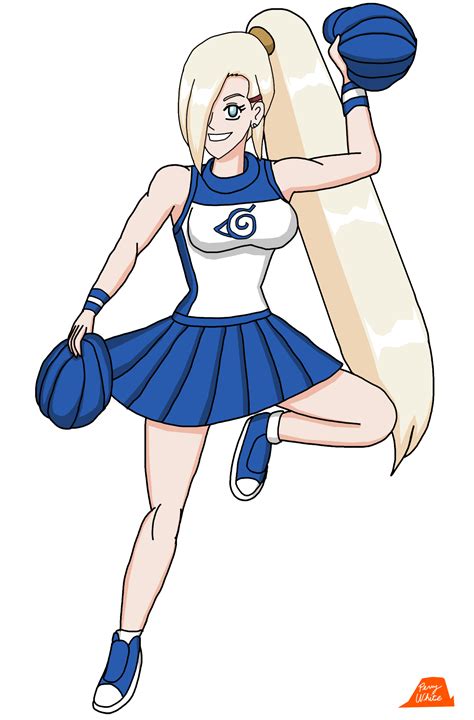 Cheerleader Ino By Perrywhite On Deviantart