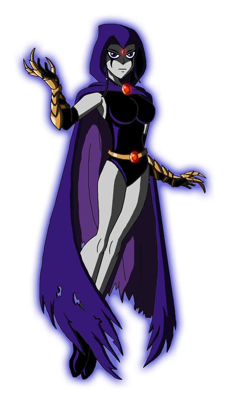 Dc New Teen Titans Raven By Moheart7 On Deviantart