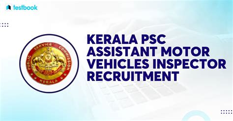 Kpsc Assistant Motor Vehicle Inspector Apply For Posts