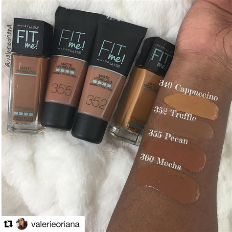 Lista Foto Fit Me Matte And Poreless Swatches Alta Definici N Completa K K